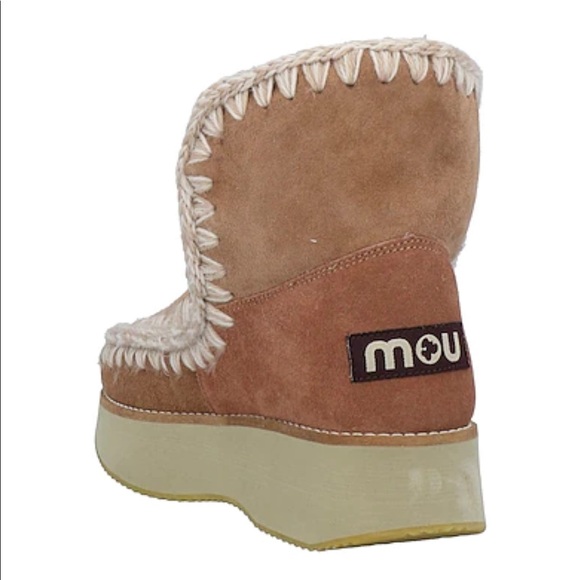 Mou Running Eskimo 18 Brown Boots - Picture 2 of 9